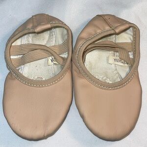 Stelle ballet shoes, pink size 6, split sole